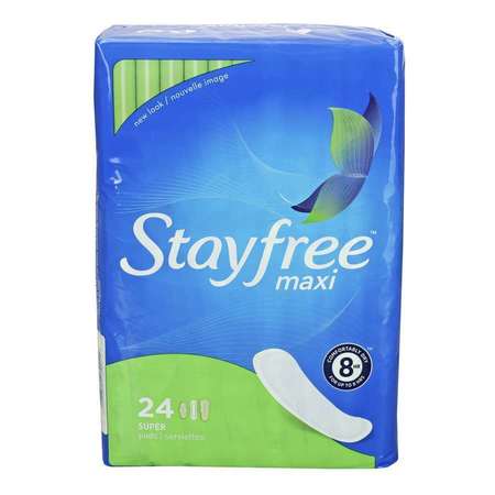STAYFREE Stayfree Maxi Pads Super, PK144 X301272100